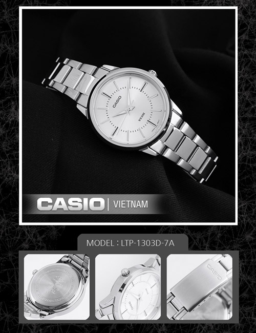 Chi tiết sản phẩm đồng hồ Casio LTP-1303D-7AVDF Quyến rũ
